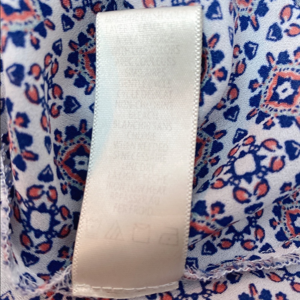 Max Studio Multi Patterned V Neck Blouse - image 7